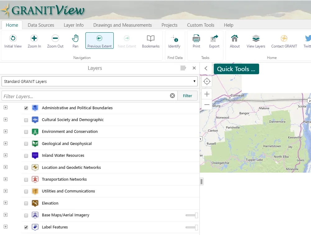 RPC Maps GRANITView