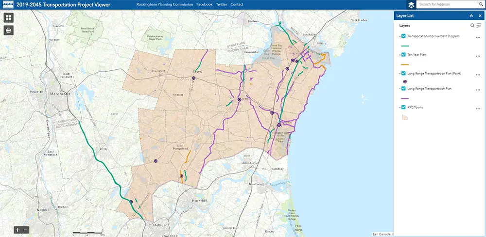 RPC Transportation Project Data